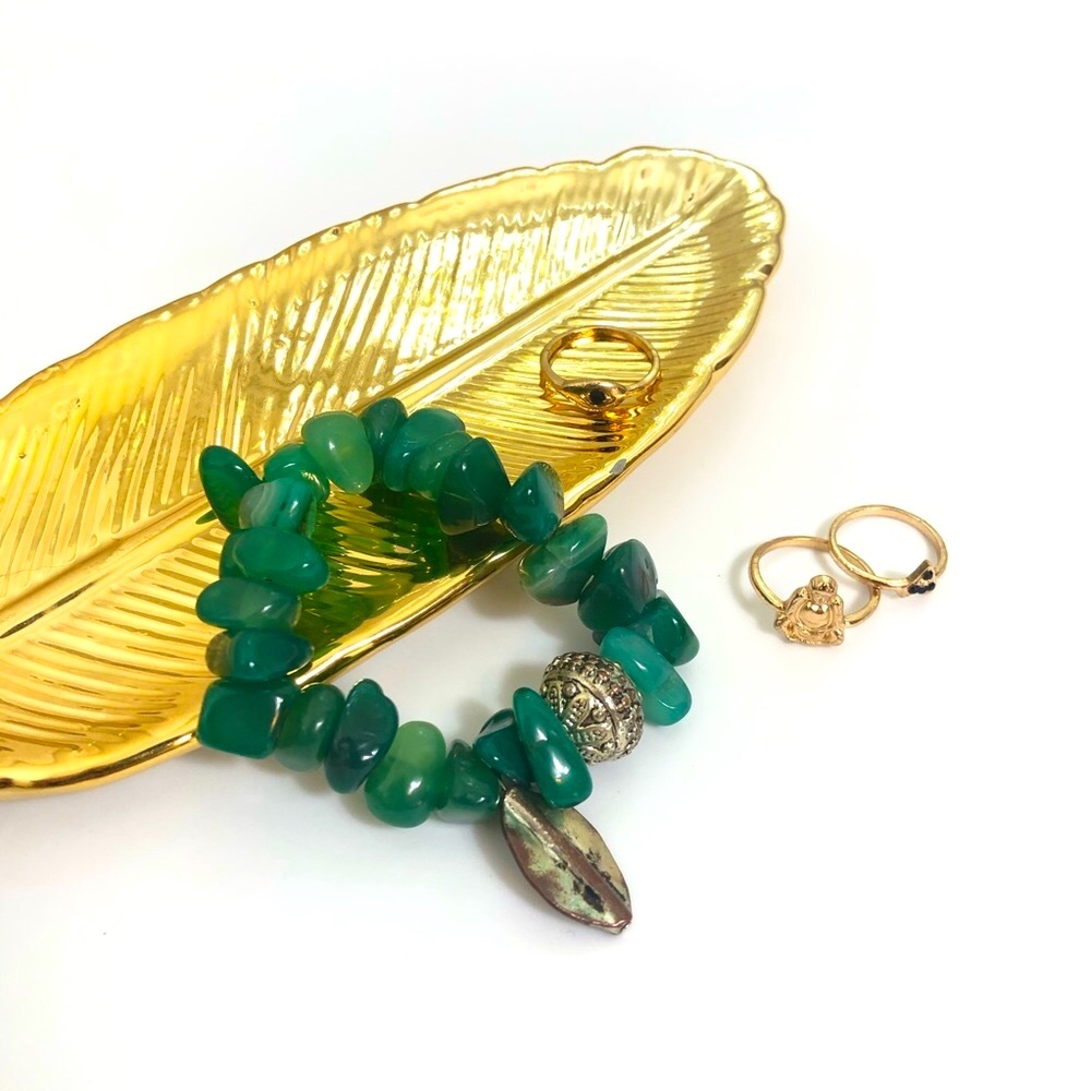 Green Quartz Stone Bracelet